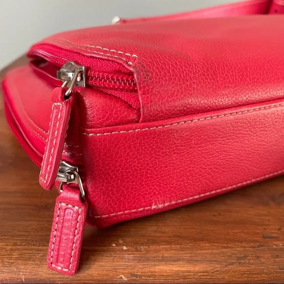 Levenger Leather Laptop Bag - Picture 9 of 10